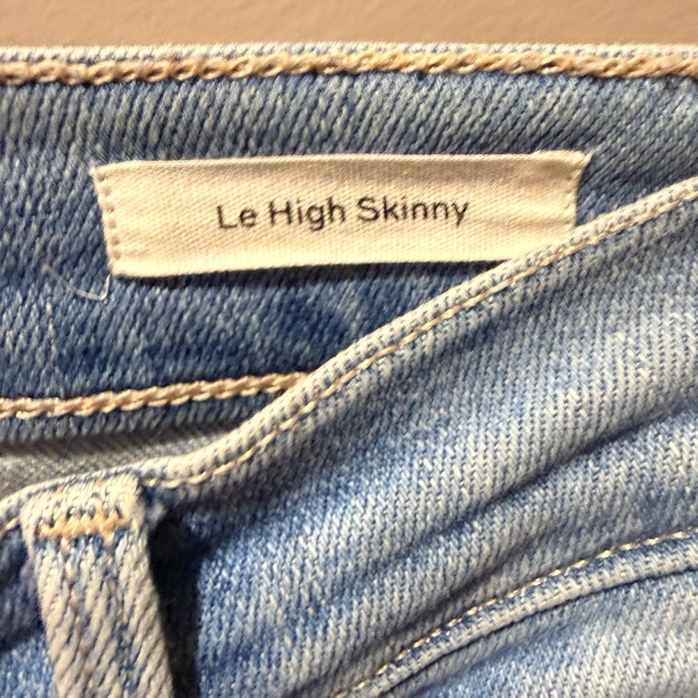 Frame Denim Light Blue Skinny Jeans - Picture 2 of 5